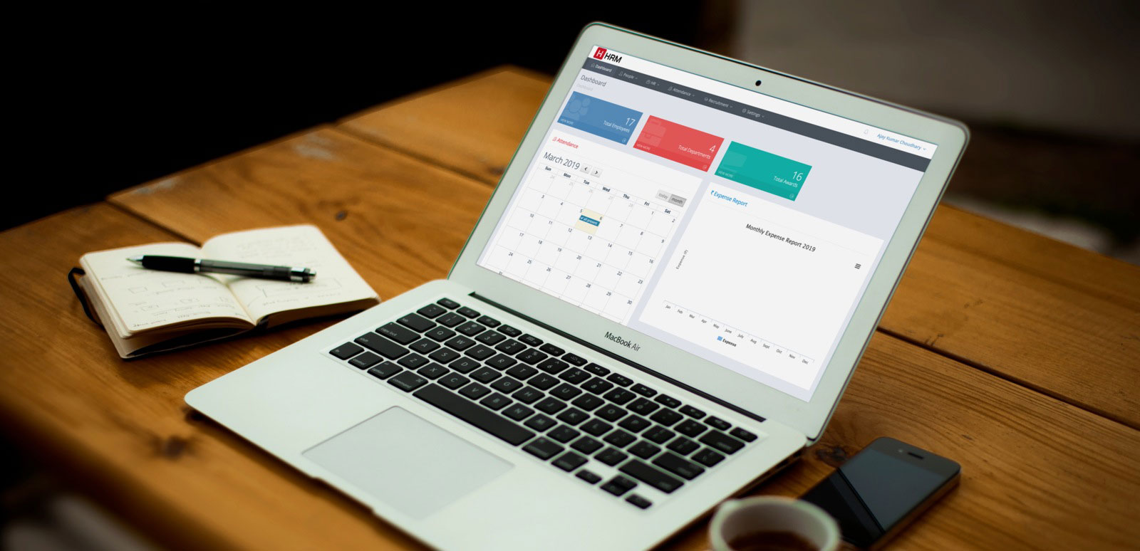 TopTime workforce management dashboard